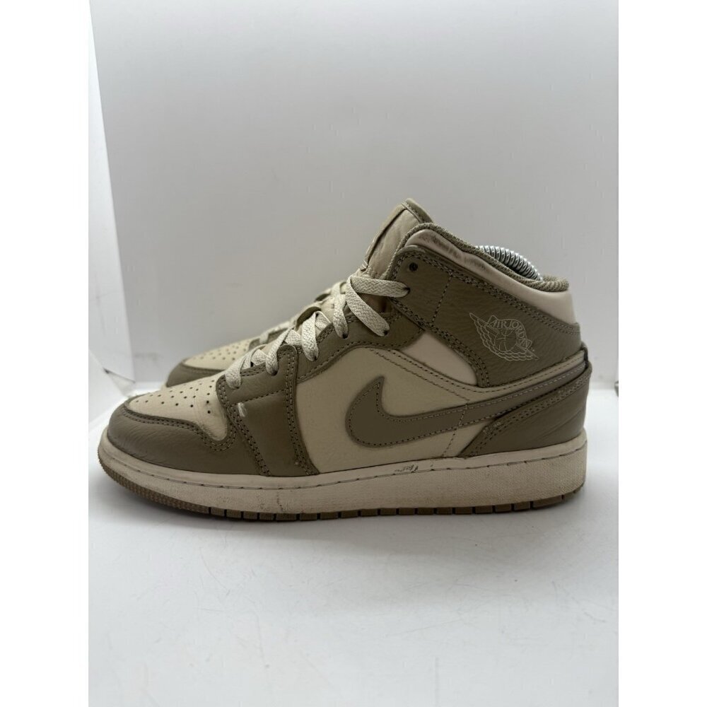 Nike Air Jordan 1 Mid GS Legend Brown Khaki Kids Size 6 Y HF4781-203 Sneakers - Picture 3 of 9